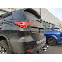 Фаркоп BALTEX на TOYOTA Fortuner 2017-  Арт. 24.9007.08 (фаркоп с нерж. накладкой)