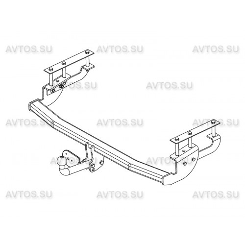 Фаркоп Avtos на SUZUKI SX 4 2006-2013 Арт.SZ 11